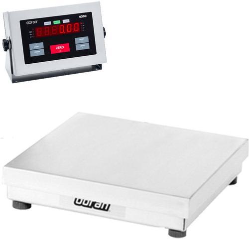 Doran 43250/18S Legal for Trade 18 X 18 Checkweighing Scale 250 x 0.05 lb