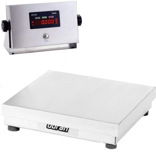 Doran 74500/2424 Legal For Trade Washdown 24 x 24 Bench Scale 500 x 0.1 lb