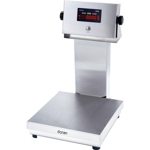 Doran 7410-C14 Washdown 10 x 10 Bench Legal for Trade Scale with 14 inch Column 10 x 0.002 lb Doran 7410-C14 Washdown 10 x 10 Bench Legal for Trade Scale with 14 inch Column 10 x 0.002 lb