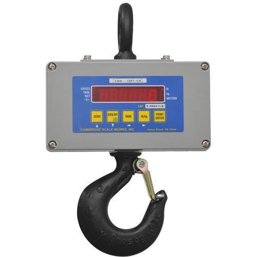 Cambridge CSW-10AT-CS-2K  Legal for Trade Crane Scale  2000 X 0.5 lb