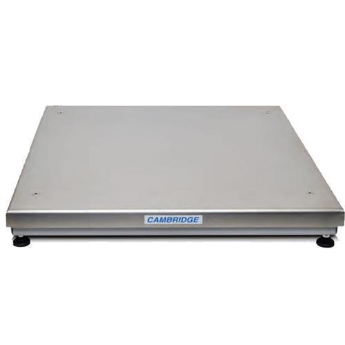 Cambridge PB-2424-1000 Weighfer Low Profile Bench 24 x 24 Stainless Steel 1000 lb - Base Only