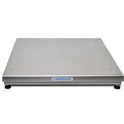 Cambridge PB-2436-250 Weighfer Low Profile Bench 24 x 36 Stainless Steel 250  lb - Base Only