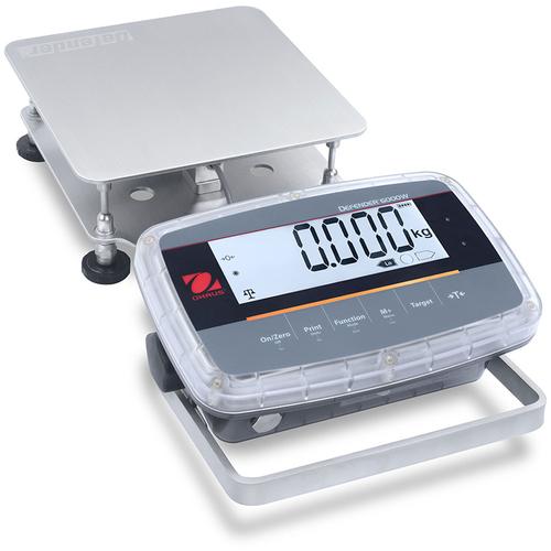 Ohaus i-D61PW5K1S5 (30575568) Defender 6000 NTEP Extreme Washdown Front Mount Bench Scale - 10 lb x 0.001 lb / 5 kg x 0.5 g