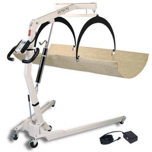Detecto IB800-AC-W Digital In-Bed Scale Adjustable Base with a AC Adapter 800 lb x 0.2 lb