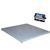 CAS HFS-405-CI100A Legal for Trade Floor Scale, 48 x 48 x 3.5  with CI-100A - 5000 x 1 lb