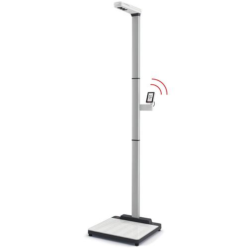 Seca ONSMMIUTNN 654 EMR-Validated Digtital Scale with ID-Display and Ultrasonic Height Measurement - 800 lbs x 0.1 lbs