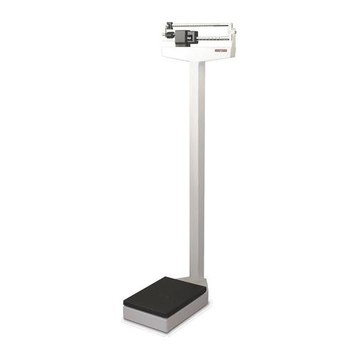 Rice Lake RL-MPS-20 Medical Mechanical Physician Scale without Height Rod - 440 x 0.25 lb / 200 kg x 100 g 