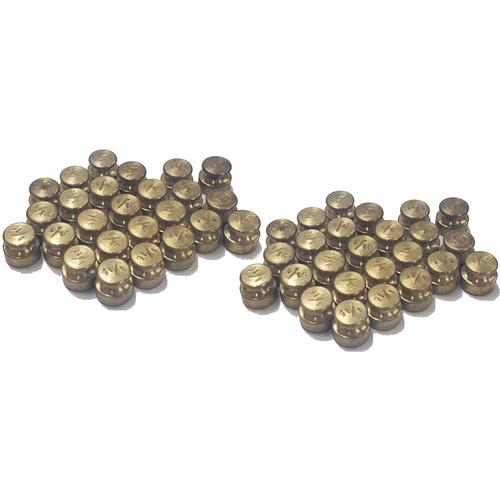 Ohaus Class 5 Brass Calibration Weights - 1/16 oz (50 CT)