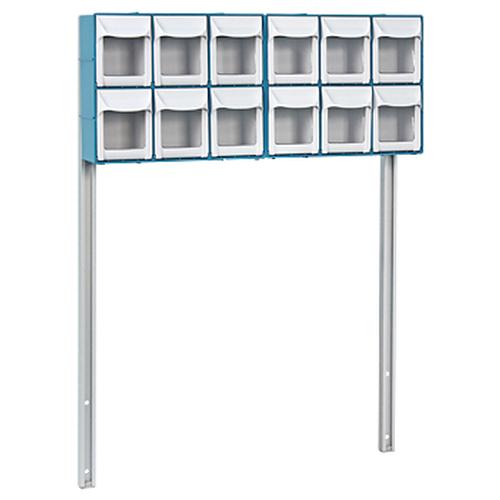 Detecto CAB12 12-Bin Organizer with Accessory Bridge