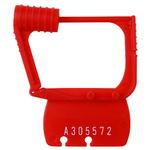 Detecto CAPS Plastic Seals (Red), Qty 50