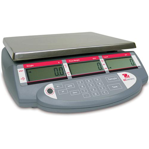 Ohaus EC15 Digital Counting Scale, 15000 g x 0.5 g