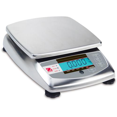 Ohaus FD3 Portion Control Scale Legal for Trade, 6 lb x 0.001 lb