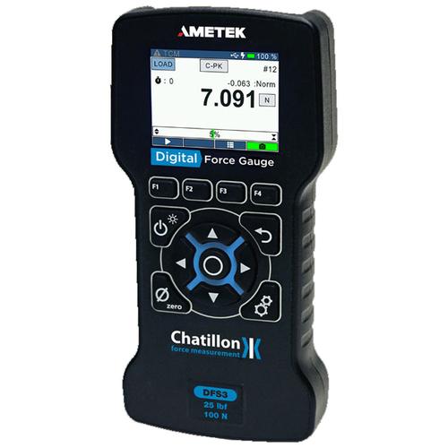 Chatillon DFS3-250G Digital Force Gauge - 0.5 x 0.00001 lbf