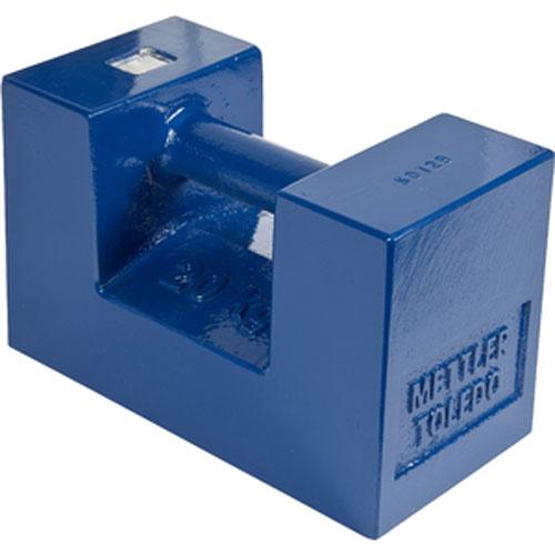 Mettler Toledo 11125418 OIML Class M3  Cast Iron Weight Block Grip Handle Weight  - 20 kg