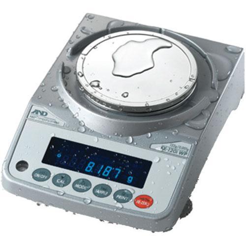 AND Weighing FX-1200iWPN (External Calibration) IP65 Precision Balance, 1220 x 0.01 g  - Legal for Trade  1220 x 0.1 g