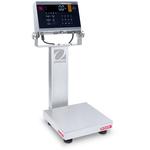 Ohaus i-D61XWE12WQS6 (30631718) Defender 6000 Stainless Steel 10 x 10 in Bench Scale 25 lb x 0.001 lb - Legal for Trade 25 lb x 0.005 lb