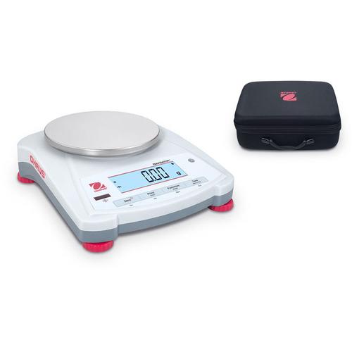 Ohaus NV622 Navigator with Touchless Sensors Portable Balance and Carrying Case - 620 x 0.01 g