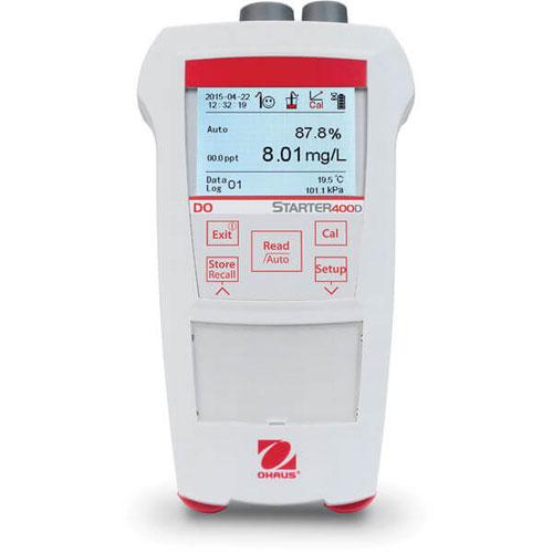 Ohaus ST400D-B Starter Series Dissolved Oxygen (DO) Meter: 0.00 – 20.0 mg/L(ppm);  0 – 50°C 