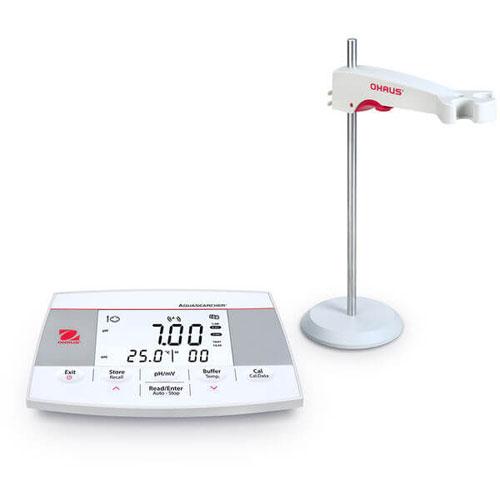 Ohaus AB23PH-B AQUASEARCHER pH and ORP Benchtop Meter: 0 – 100°C;  0.00 – 14.00 pH;  -1999 – 1999 mV 