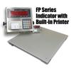 Digiweigh DW-10000FP 4 x 4 Platform Scale with SS Printing Indicator, 10000 x 1.0 lb Digiweigh DW-10000FP 4 x