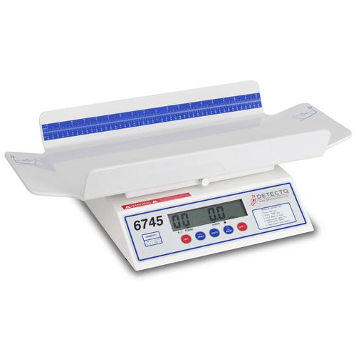 Designed to be used with utmost ease, the Dectecto 6745 digital infant scale can weigh even the most active babies. 