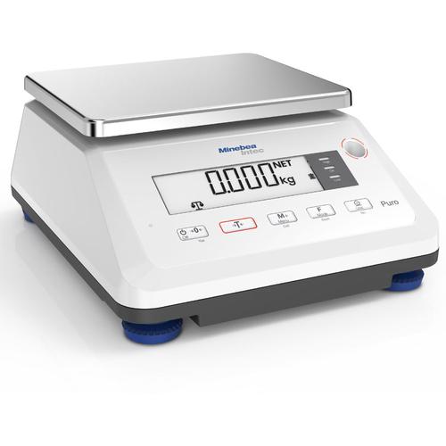 Minebea Puro EF-SF2P1-30d SmallTall Compact Scale with Dual Display  8.58 x 7.08 in  - 1500 x 0.05 g