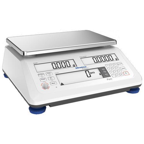 Minebea Puro EF-LT3P15-30d Count Compact Scale 11.02 x 7.08 in - 30 x 0.001 lb