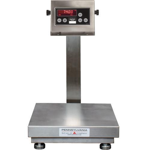 Pennsylvania Scale SS6574-1616-500  16 x 16 in Washdown Legal for Trade Bench Scale 500 x 0.1 lb