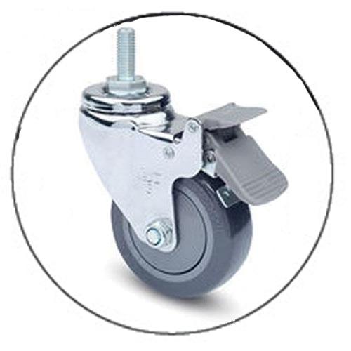 LP Scale LPSSWHEELS-500LB Stainless Steel Casters / Wheels (set of 4) for LP7611 30 - 500 lb 