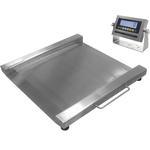 LP Scale LP7622MSS-3030-2500 Legal for Trade Stainless Steel 2.5 x 2.5 Ft  LCD Portable Drum Scale 2500 x 0.5 lb