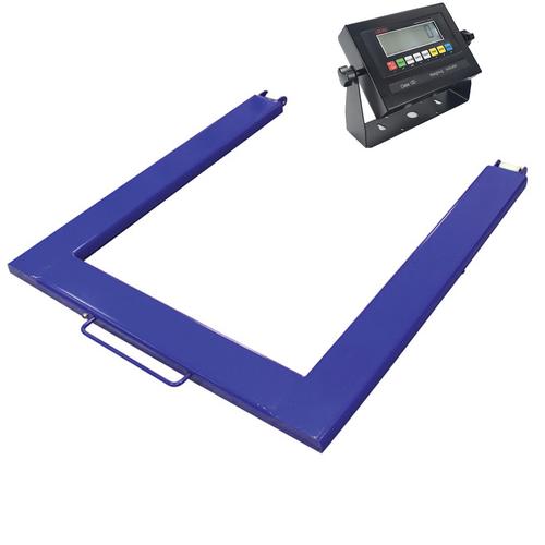 LP Scale LP7624A-5040-1000-2.5 Mild Steel 40 x 50 x 2.5 inch LCD Portable U-Beam Scale 1000 x 0.2 lb