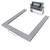 LP Scale LP7624ASS-5040-1000-2.5 Stainless Steel 40 x 50 x 2.5 inch LCD Portable U-Beam Scale 1000 x 0.2 lb