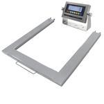 LP Scale LP7624ASS-5040-2500-2.5 Stainless Steel 40 x 50 x 2.5 inch LCD Portable U-Beam Scale 2500 x 0.5 lb