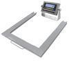 LP Scale LP7624A-5040SS-2500-4  Stainless Steel 40 x 50 x 4 inch LCD Portable U-Beam Scale 2500 x 0.5 lb