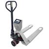 LP Scale LP7625SS-4827-2500 Stainless Steel 48 x 27 inch LCD Pallet Jack Scale 2500 x 0.5 lb