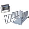 LP Scale LP76248A-3060-1000 Legal for Trade Mild Steel 30 x 60 inch LCD Cattle Scale 1000 x 0.2 lb