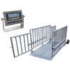 LP Scale LP76248A-3060-2500 Legal for Trade Mild Steel 30 x 60 inch LCD Cattle Scale 2500 x 0.5 lb