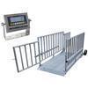 LP Scale LP76248A-84120-5000 Legal for Trade Mild Steel 84 x 120 inch LCD Cattle Scale 5000 x 1 lb