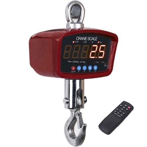 LP Scale LP7651E-1000 LED Crane Scale 1000 x 0.2 lb