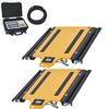 LP Scale LP7661W-Y-1416-5 Wireless Axle Scales with Two 14 x 16 pads and Weighing indicator total 10000 x 1 lb