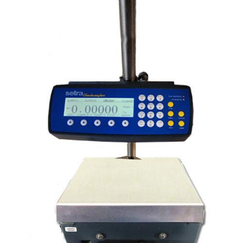 Setra 4091661NB Super II Checkweigher Scale Includes Backlight  and Battery Option 35 lb x 0.0005 lb