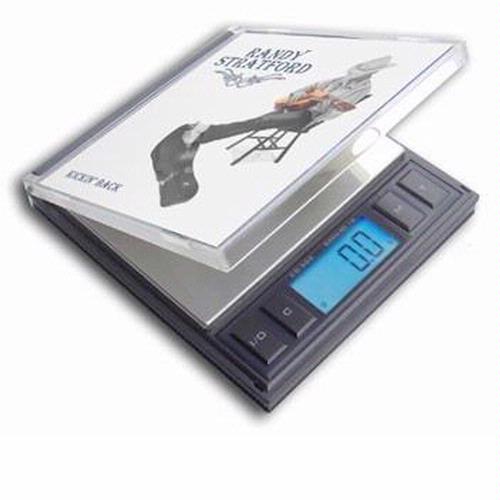 American Weigh CD Case Scale, Rap, 500 x 0.1 g