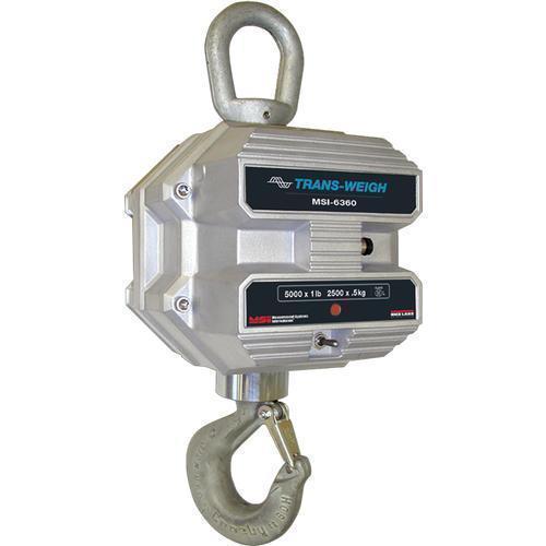 MSI 215836 MSI-6360 Trans-Weigh Industrial High Temperature Legal for Trade Crane Scales 70,000 x 20 MSI 215836 MSI-6360 Trans-Weigh Industrial High Temperature Legal for Trade Crane Scales 70,000 x 20 lb