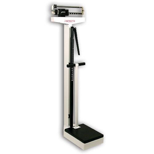 Detecto 449 Mechanical Medical Scale with Handle, 450 lb x 4 oz