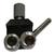 Shimpo FG-M6RCG4U Roller Cam Grip, M6 Thread; 50lb (25kg) Capacity