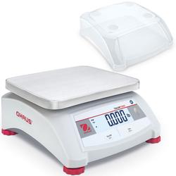 Ohaus Valor 1000 V12P15 (30539392) Compact Bench Scale with In Use Cover -30 lb x 0.005 lb
