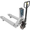 Ravas 320SS Stainless Steel Pallet Jack Scale 48 x 27 x 3.25 inch Legal for Trade - 5000 x 2 lb