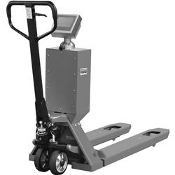 Ravas ProLine-Touch Stainless Steel Pallet Jack Scale 48 x 21.7 x 3.25 inch - 400 x 0.2 lb - 1000 x 0.5 lb - 5000 x 1 lb