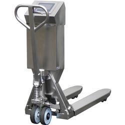 Ravas ProLine-Touch GMP Stainless Steel Pallet Jack Scale 48 x 21.7 x 3.25 inch - 400 x 0.2 lb - 1000 x 0.5 lb - 5000 x 1 lb