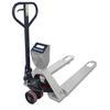 LP Scale LP7625SS-4827-2500 Stainless Steel 48 x 27 inch LCD Pallet Jack Scale with Build-in Printer 2500 x 0.5 lb